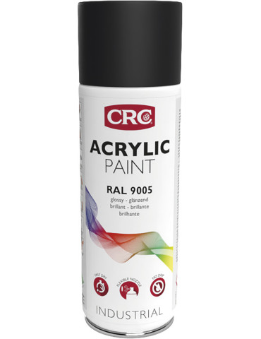 PINTURA AER ACR. NEGRO BRILLO