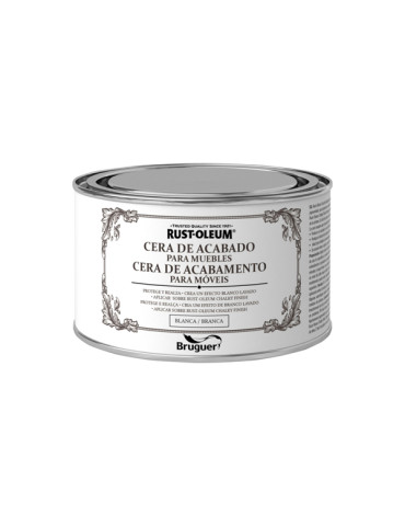 CERA ACABADO MUEBLES BLANCA