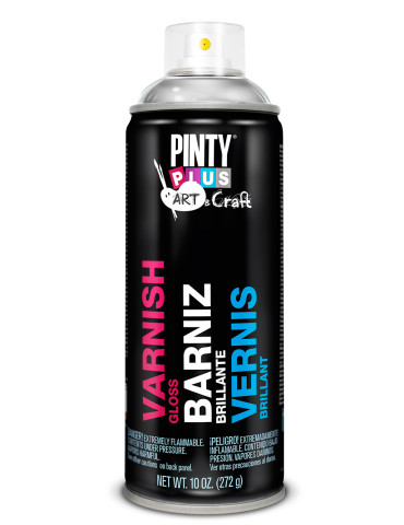 PINTURA SPRAY BARNIZ BRILLO