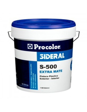 PINTURA PLASTICA SATINADA 505 SIDERAL