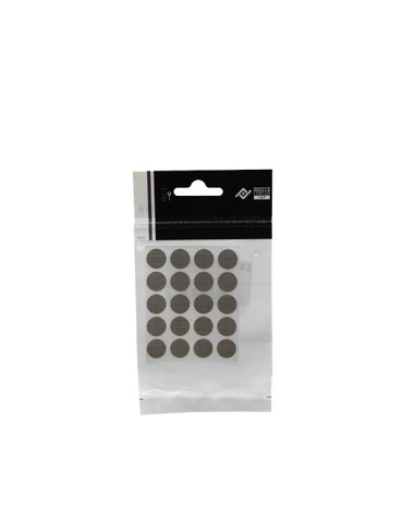 TAPON ADHESIVO TEXTIL OSCURO BL20