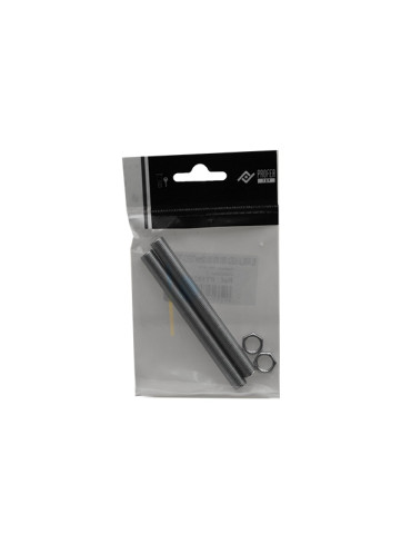 VARILLA HUECA M10/100x100mm+TUERCA ZN BL 2