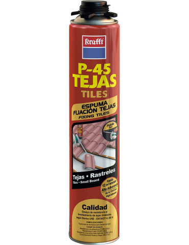 ESPUMA POLIURETANO TEJA PIST.