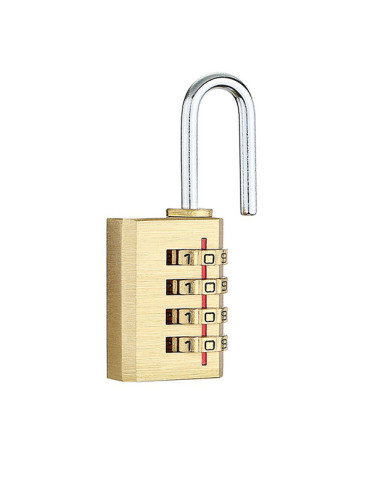 CANDADO COMB 4 NUM LATON