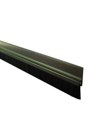 BURLETE PVC-CEPILLO MARRON