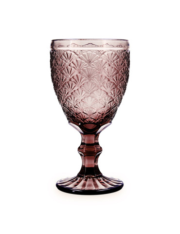 COPA VIDRIO RELIEVE ROSE MOON PACK-6