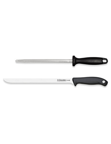 CUCHILLO JAMONERO+CHAIRA