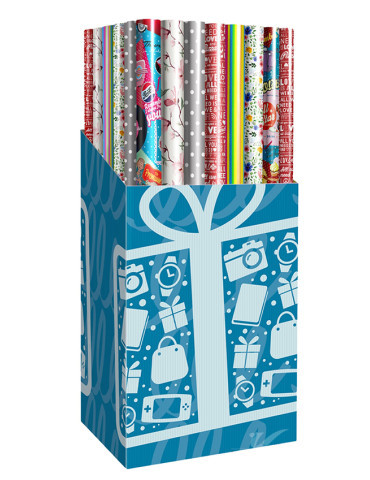 PAPEL REGALO BASIC SURTIDO