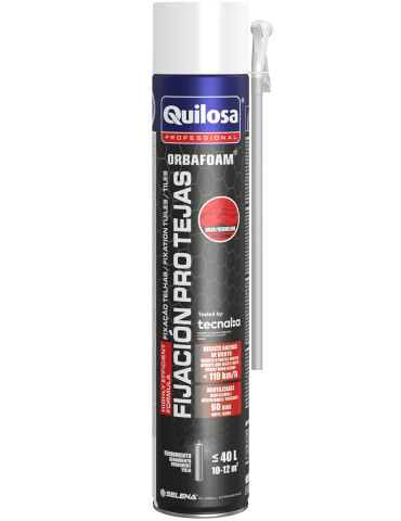 ESPUMA POLIURET TEJAS ROJA AER