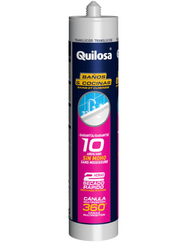 SILICONA SANITARIOS TRASLUCIDA