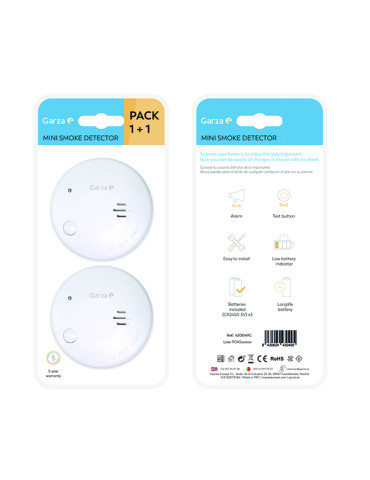 DETECTOR HUMO MINI BL.2