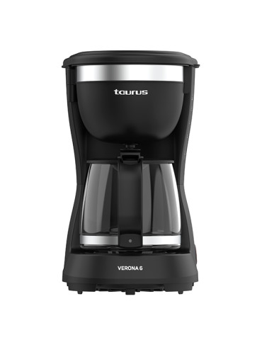 CAFETERA GOTEO VERONA 6T NEGRA 680W