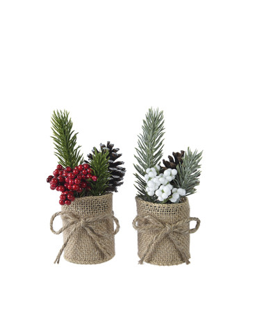 MACETA YUTE PEQUEÑA SURTIDA