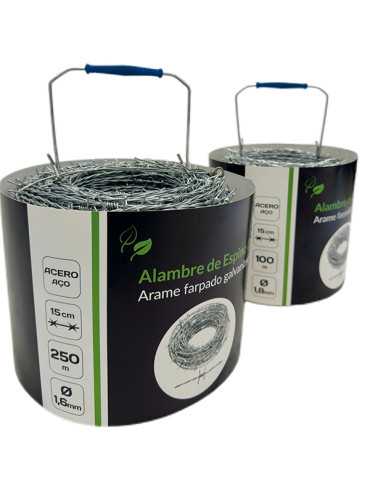 ALAMBRE ESPINO 15 CM R/250