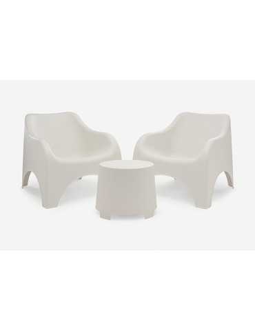 CONJUNTO RESINA CLOUD BLANCO