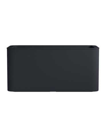 JARDINERA RECTANGULAR ANTRACITA