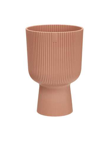 MACETERO PEDESTAL ROSADO