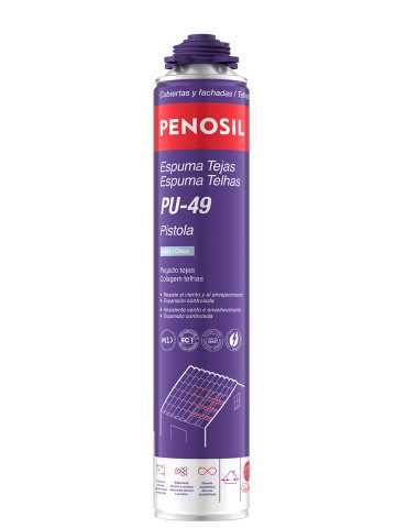 ESPUMA POLIURETANO TEJA PISTOLA ROJA