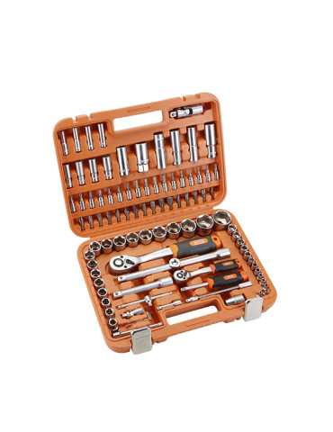 LLAVE VASO JGO 94 PZS +CARRACA