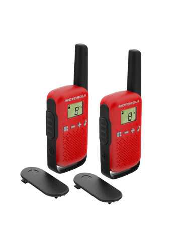 WALKIES ROJOS 16 CANALES 2UDS