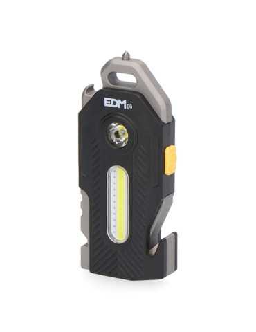 LINTERNA SEGURIDAD 6en1 400lm 7500K C/ACCESORIOS