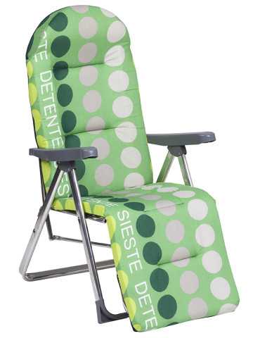 TUMBONA RELAX ALUMINIO D.TAPA