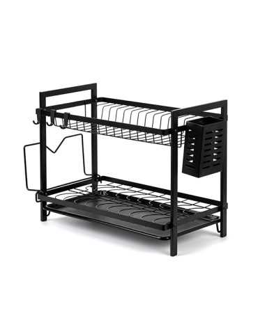 ESCURREPLATOS METAL NEGRO