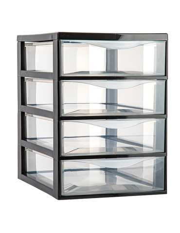 ORGANIZADOR 4 CAJONES EASY NEGRO