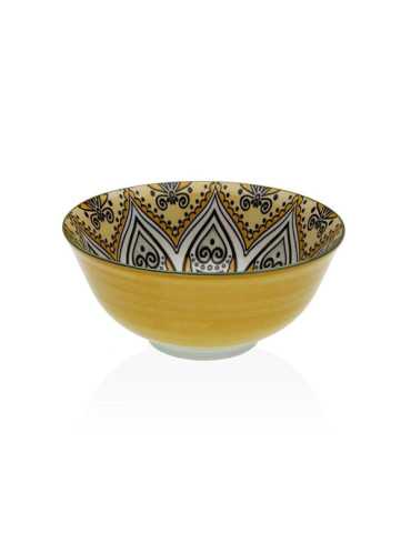 BOL PORCELANA AMARILLO SET-6