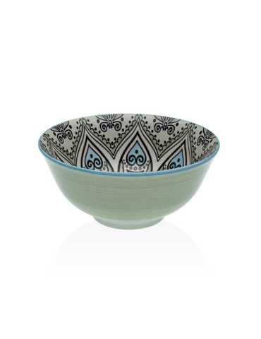 BOL PORCELANA VERDE SET-6