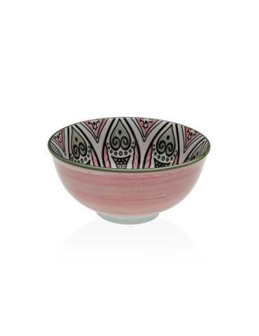 BOL PORCELANA ROSA SET-6