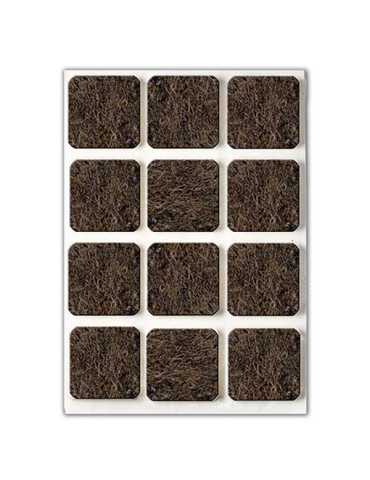 FIELTRO ADHESIVO MARRON BL20