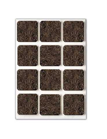 FIELTRO ADHESIVO MARRON BL12