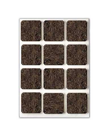 FIELTRO ADHESIVO MARRON BL6