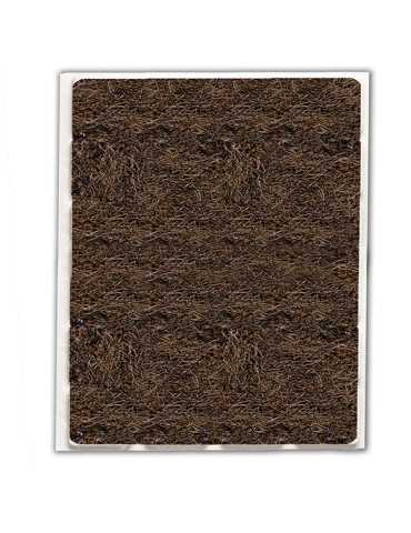 FIELTRO ADHESIVO MARRON BL1