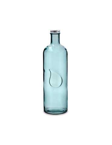 BOTELLA VIDRIO AZUL DUNA