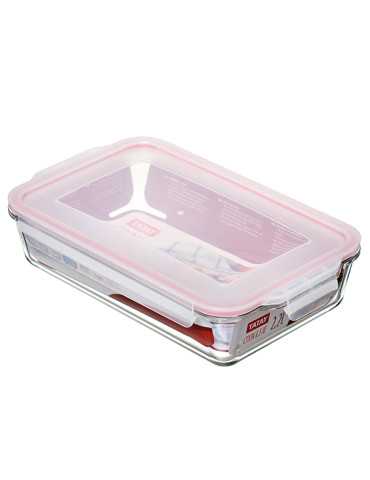 HERMETICO COOK&EAT VIDRIO RECTANGULAR