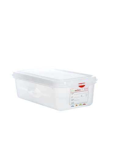 CONTENEDOR PROF GASTRONOX 1/3 H100 4 CLIPS COLOR