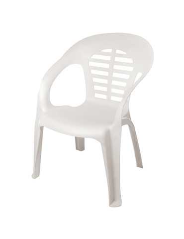 SILLON RESINA ALTO BLANCO