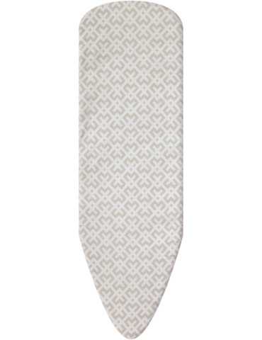 FUNDA PLANCHA MULETON BEIGE ESTAMPADO