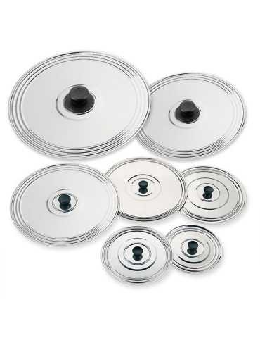 TAPA PAELLAS INOX P/32-34-36CM