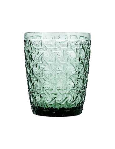 VASO AGUA AGATA VERDE PACK-6
