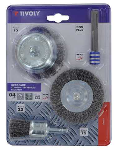 KIT PULIDO CEPILLADO HEXAG 7 PZ