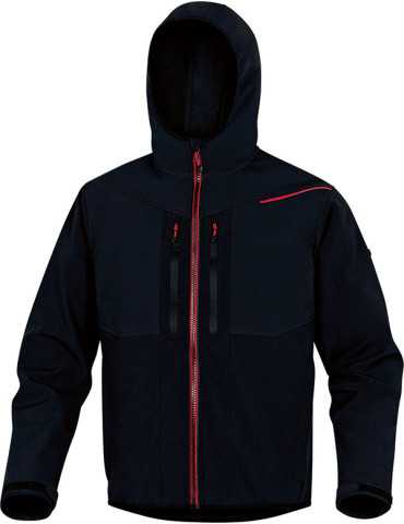 CHAQUETA SOFTSHELL NGR/RJA