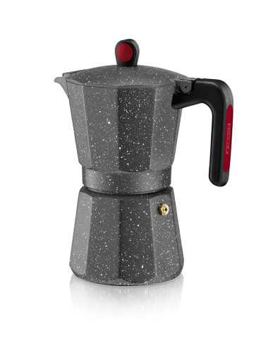 CAFETERA ALUMINIO INDUCCION ROCK