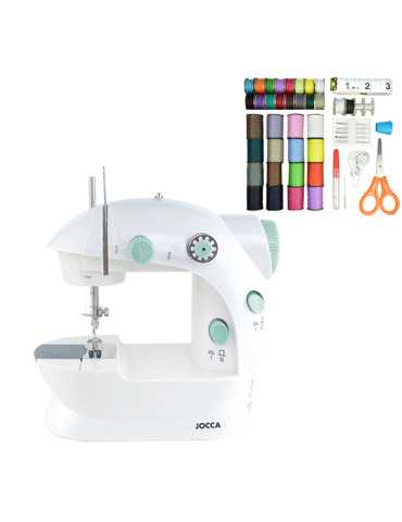 MAQUINA DE COSER CON KIT DE COSTURA