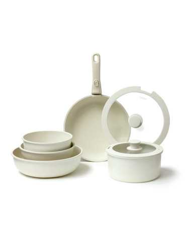 BATERIA COCINA WHITE 8 PZAS