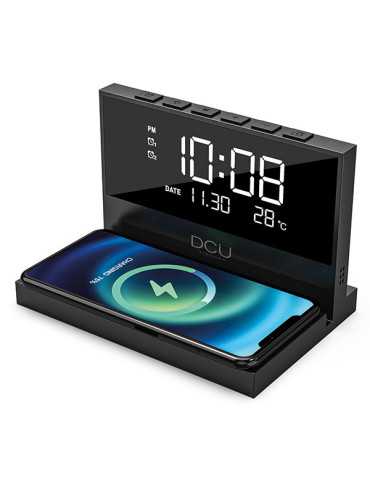 RELOJ DESPERTADOR CARGA INALAMBRICA