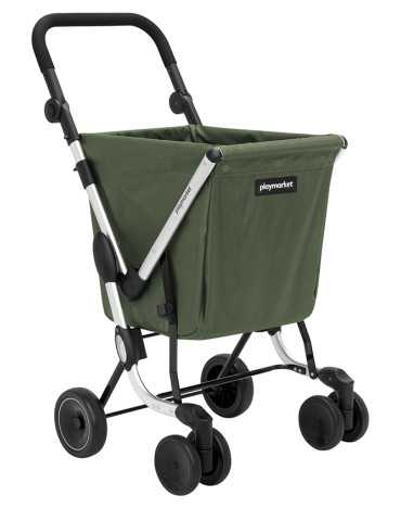 CARRO COMPRA WE GO VERDE OLIVA