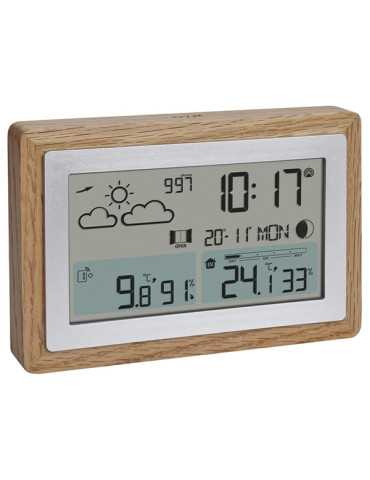ESTACION METEO DIGITAL TERMO-HIGOMETRO ROBLE BTHR